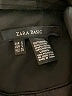 Zara Basic Black Trenchcoat Size S - photo 6