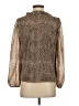 CeCe 100% Polyester Brown 3/4 Sleeve Blouse Size XS - photo 2