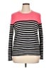Gap Outlet Stripes Pink Pullover Sweater Size XL - photo 1