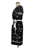 BCBGMAXAZRIA Graphic Black Cocktail Dress Size L - photo 5