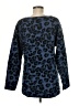 Jamison Animal Print Blue Pullover Sweater Size M - photo 2