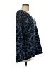 Jamison Animal Print Blue Pullover Sweater Size M - photo 4