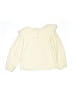 Zara Ivory Long Sleeve Blouse Size 4T - photo 2