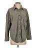 Unbranded Gray Long Sleeve Blouse Size S - photo 1