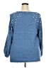 Roaman's Blue Pullover Sweater Size 18 (L) - photo 2