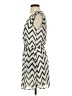 Guess 100% Polyester Chevron-herringbone Ivory Casual Dress Size S - photo 5