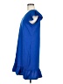 Unbranded 100% Polyester Solid Blue Casual Dress Size M - photo 5