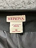 Merona 100% Polyester Solid Black Casual Skirt Size 14 - photo 4