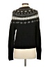 J.Crew Argyle Black Turtleneck Sweater Size S - photo 2