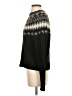 J.Crew Argyle Black Turtleneck Sweater Size S - photo 5