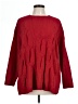 J.Jill 100% Polyester Red Pullover Sweater Size L - photo 1