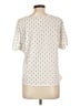 Colette Ivory Short Sleeve Blouse Size L - photo 2