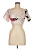 ChicMe Ivory Short Sleeve Blouse Size M - photo 1