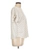 Colette Ivory Short Sleeve Blouse Size L - photo 4