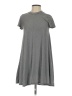 Assorted Brands Solid Gray Casual Dress Size XS (estimated) - photo 1