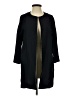 Max Mara Studio Black Blue Coat Size 4 - photo 1
