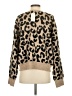 By Together Animal Print Brown Cardigan Size S - photo 2