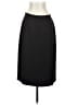 Focus 2000 100% Polyester Solid Black Formal Skirt Size 8 - photo 1