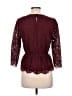 Express Burgundy 3/4 Sleeve Top Size M - photo 2