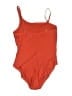 Unbranded Solid Orange One Piece Swimsuit Size 14 - photo 2
