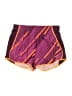 Nike Color Block Purple Athletic Shorts Size S - photo 1
