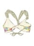 SAHA Floral Yellow Swimsuit Top Size S - photo 2