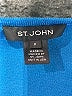 St. John Blue Sleeveless Top Size P (petite) - photo 7