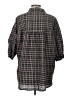Assorted Brands Houndstooth Gray 3/4 Sleeve Button-Down Shirt Size L (estimated) - photo 2