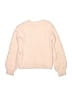 Crewcuts Hearts Pink Pullover Sweater Size 6 - 7 - photo 2
