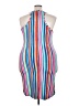 Absolutely! Stripes White Casual Dress Size 3X - photo 2