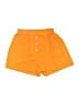 Shein Solid Orange Shorts Size L - photo 1