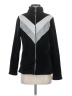 Daisy Fuentes 100% Polyester Chevron-herringbone Black Track Jacket Size S - photo 1