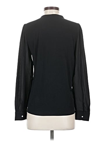 Ann Taylor Long Sleeve Blouse (view 2)