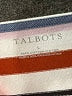 Talbots 100% Cotton Stripes White Pullover Sweater Size L - photo 7