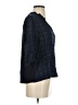 Left Coast by Dolan Color Block Plaid Blue 3/4 Sleeve Blouse Size S - photo 4