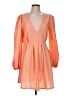 PrettyLittleThing Orange Cocktail Dress Size 8 - photo 1