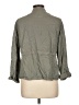 Sanctuary 100% Lyocell Gray Green 3/4 Sleeve Button-Down Shirt Size L (estimated) - photo 2