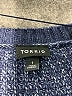 Torrid Blue Pullover Sweater Size 1X Plus (1) - photo 7