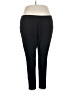 IMAN Solid Black Active Pants Size 3X - photo 1