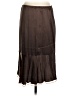 Theory 100% Rayon Brown Formal Skirt Size 4 - photo 1