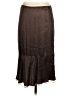 Theory 100% Rayon Brown Formal Skirt Size 4 - photo 2