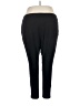 IMAN Solid Black Active Pants Size 3X - photo 2