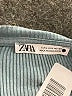 Zara Teal Short Sleeve Top Size L - photo 7