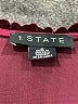 1.State Burgundy Cocktail Dress Size M - photo 7