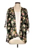 TOBI Black Green Kimono Size L (estimated) - photo 1