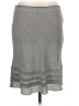 J.Crew Houndstooth Silver Casual Skirt Size L - photo 1