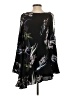 Free People 100% Rayon Floral Tropical Black Long Sleeve Blouse Size XS - photo 2