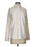 Faherty Chevron-herringbone Ivory Long Sleeve Button-Down Shirt Size S - photo 1