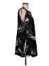 Free People 100% Rayon Floral Tropical Black Long Sleeve Blouse Size XS - photo 4