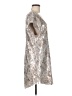 Free People Metallic Silver Cocktail Dress Size M - photo 4